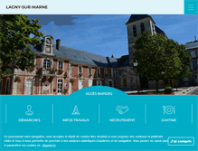 Tablet Screenshot of lagny-sur-marne.fr